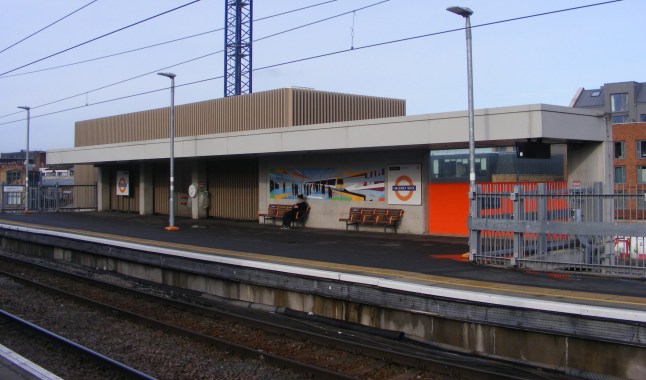 Hackney Wick Overground station.