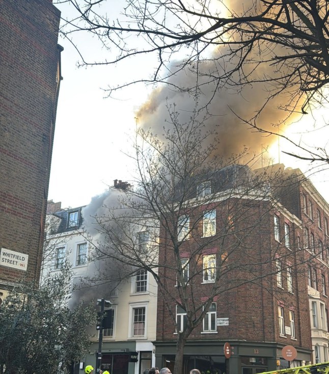 psy @k_log_omega London fire at Fitzrovia this morning! Possibly a Nail shop off Tottenham Court Road 8:34 AM ? Mar 6, 2025 ?