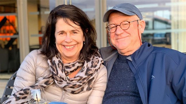 Karen Carter, who was found stabbed to death in her French countryside home.