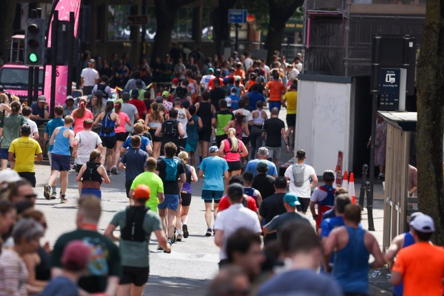 Bristol Half Marathon shot.