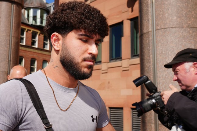 Mazyar Azarbonyad arrives at Newcastle Crown Court for sentencing over a multiple vehicle crash which injured seven police officers following a police pursuit on the A1 on April 9. Personal trainer Azarbonyad, 20, pleaded guilty to dangerous driving, failing to stop twice and having no licence and no insurance during the crash when five police vehicles were badly damaged and seven officers required hospital treatment. Picture date: Monday June 2, 2025. PA Photo. See PA story COURTS A1. Photo credit should read: Owen Humphreys/PA Wire
