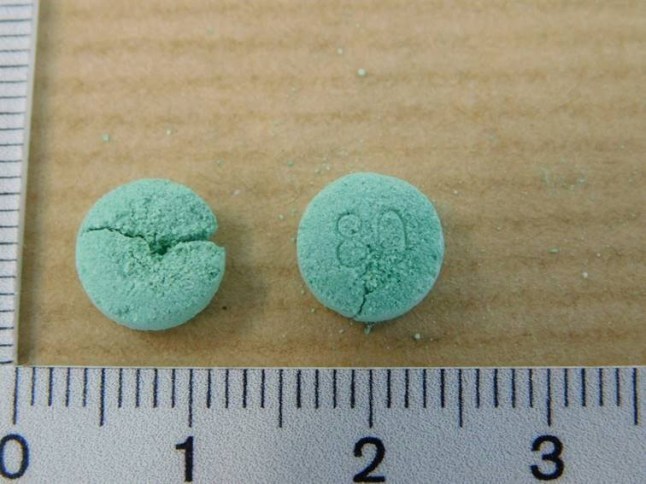 Ealing Council issues drug warning following death of two people from green pills Over the Bank Holiday weekend, two people were found dead in Southall, following attendance at a nightclub in South London on Saturday 24 May. They are thought to have consumed green pills with an '80' on one face and possibly an 'OP' on the other. This is a picture of the remaining pills which were seized by police https://www.ealing.gov.uk/news/article/2269/drug_warning_following_deaths_in_southall
